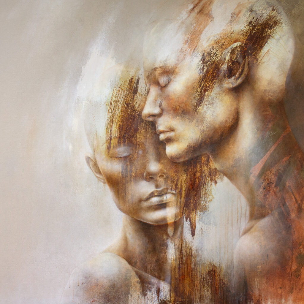 Jedność – Giclée na płótnie 80x80 cm